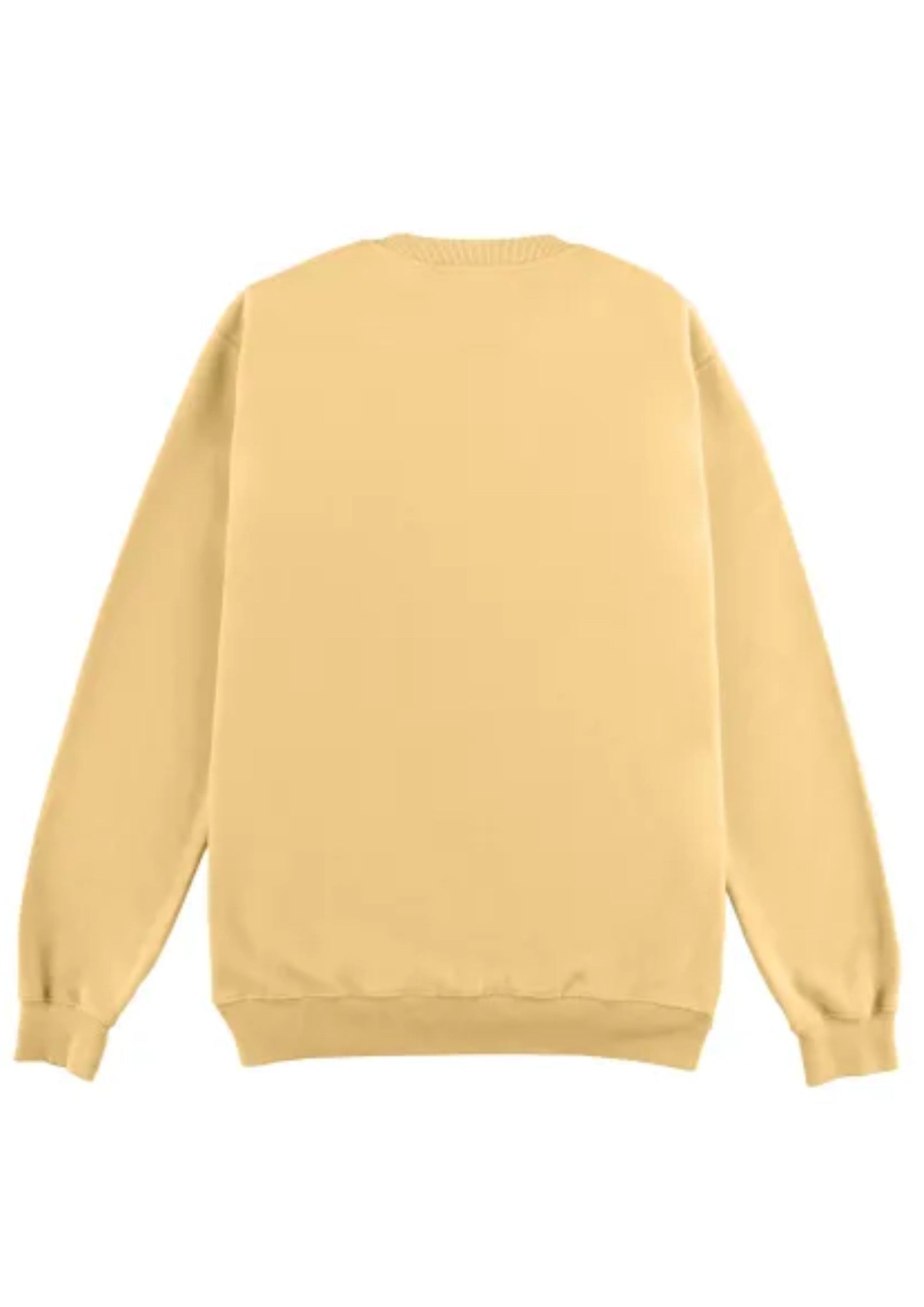 Sudadera Regular Fit Mostaza