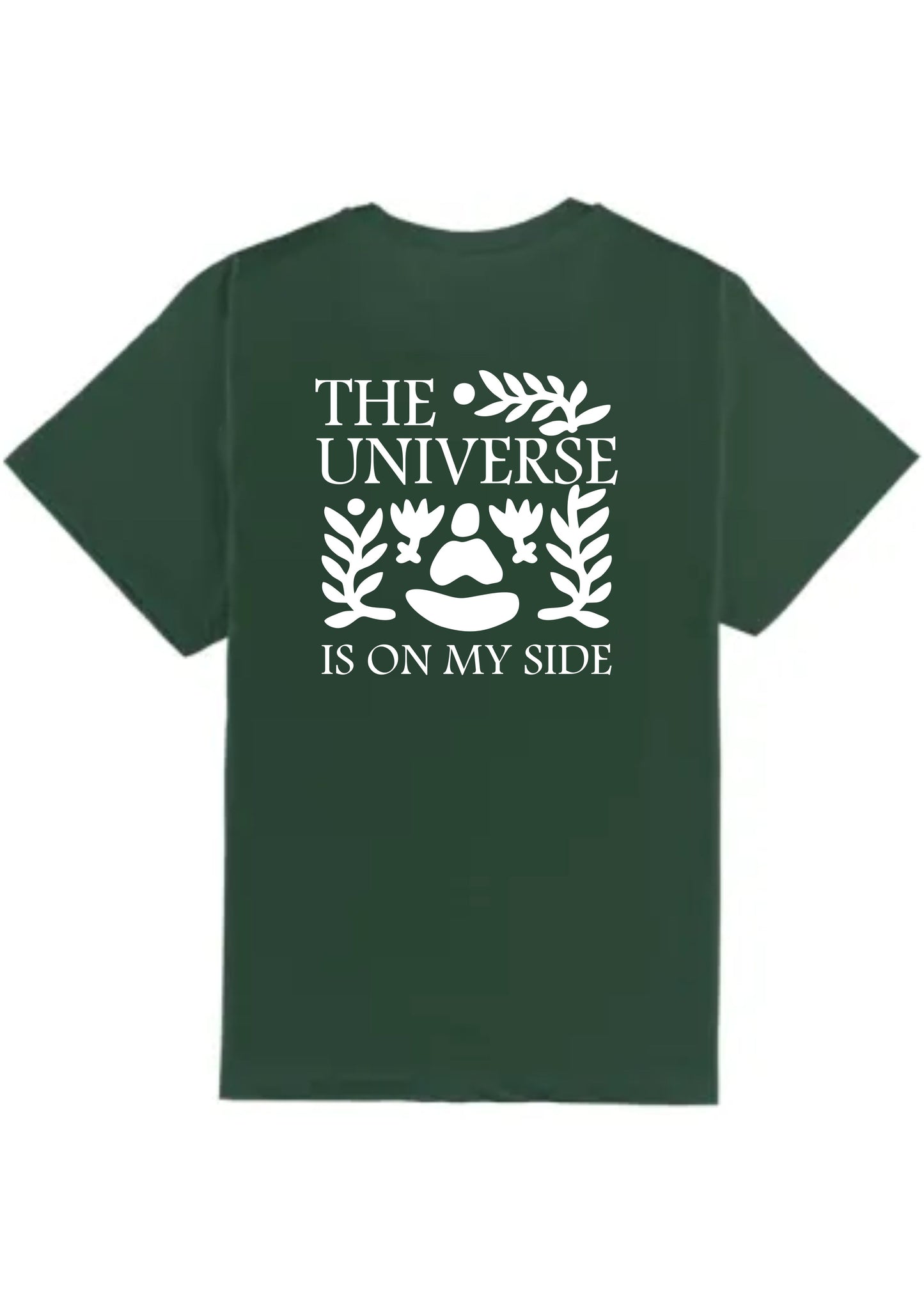 Camiseta Oversized Verde Oscuro