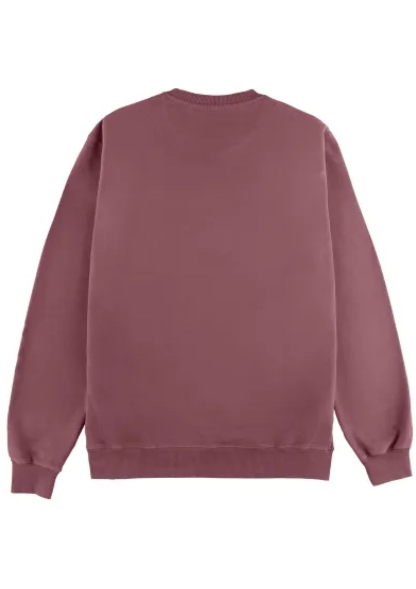 Sudadera Regular Fit Burdeos Empolvado