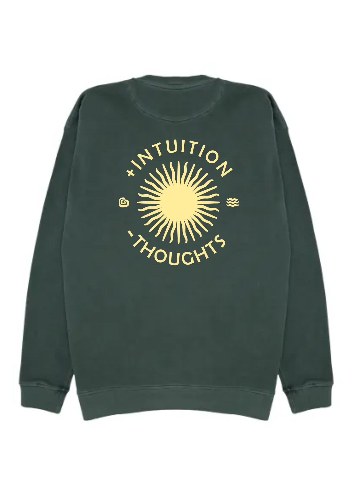 Sudadera Oversized Verde Oscuro