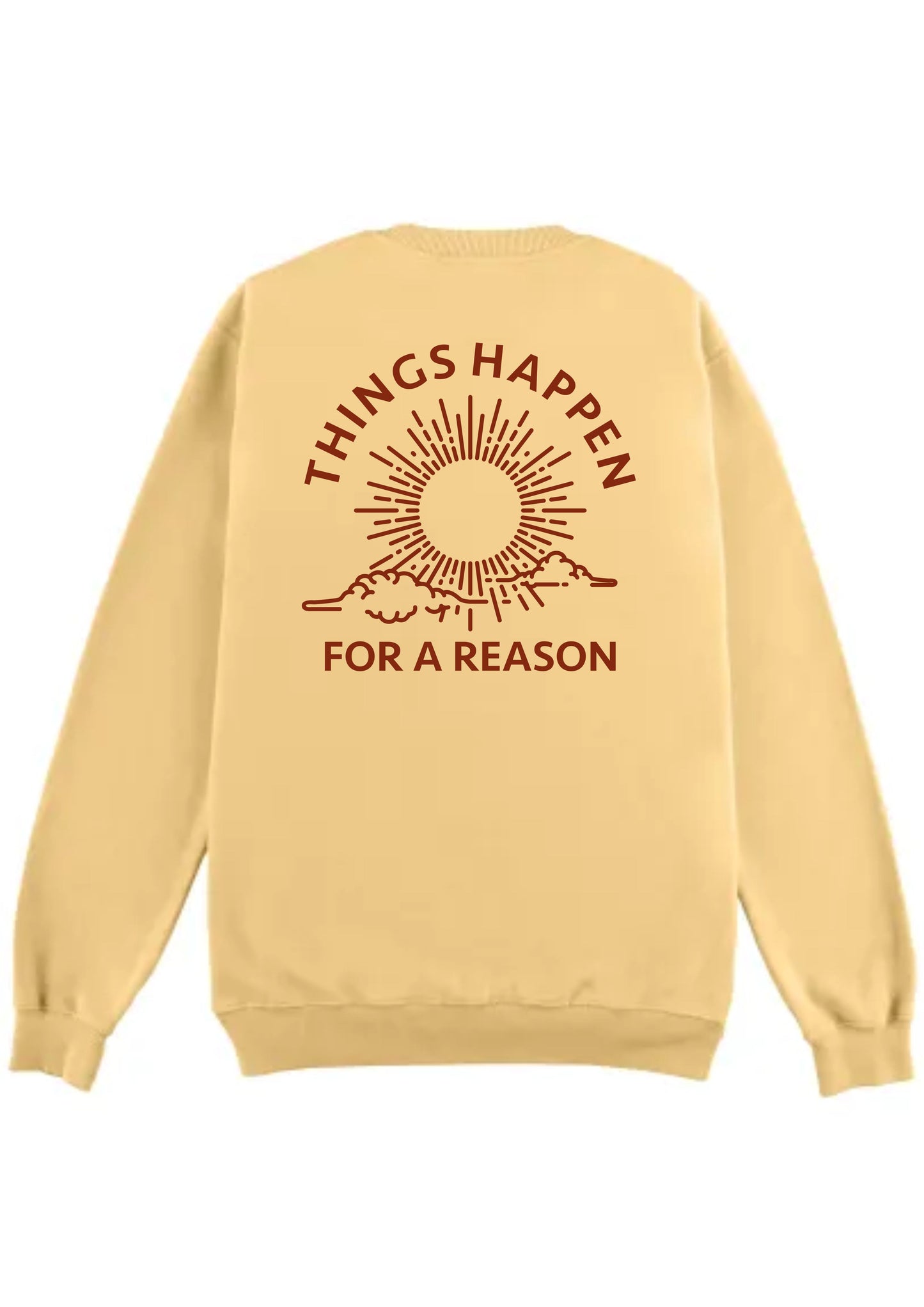 Sudadera Regular Fit Mostaza