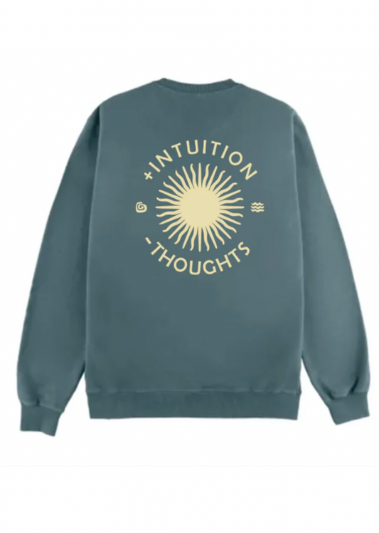 Sudadera Regular Fit Verde Oscuro