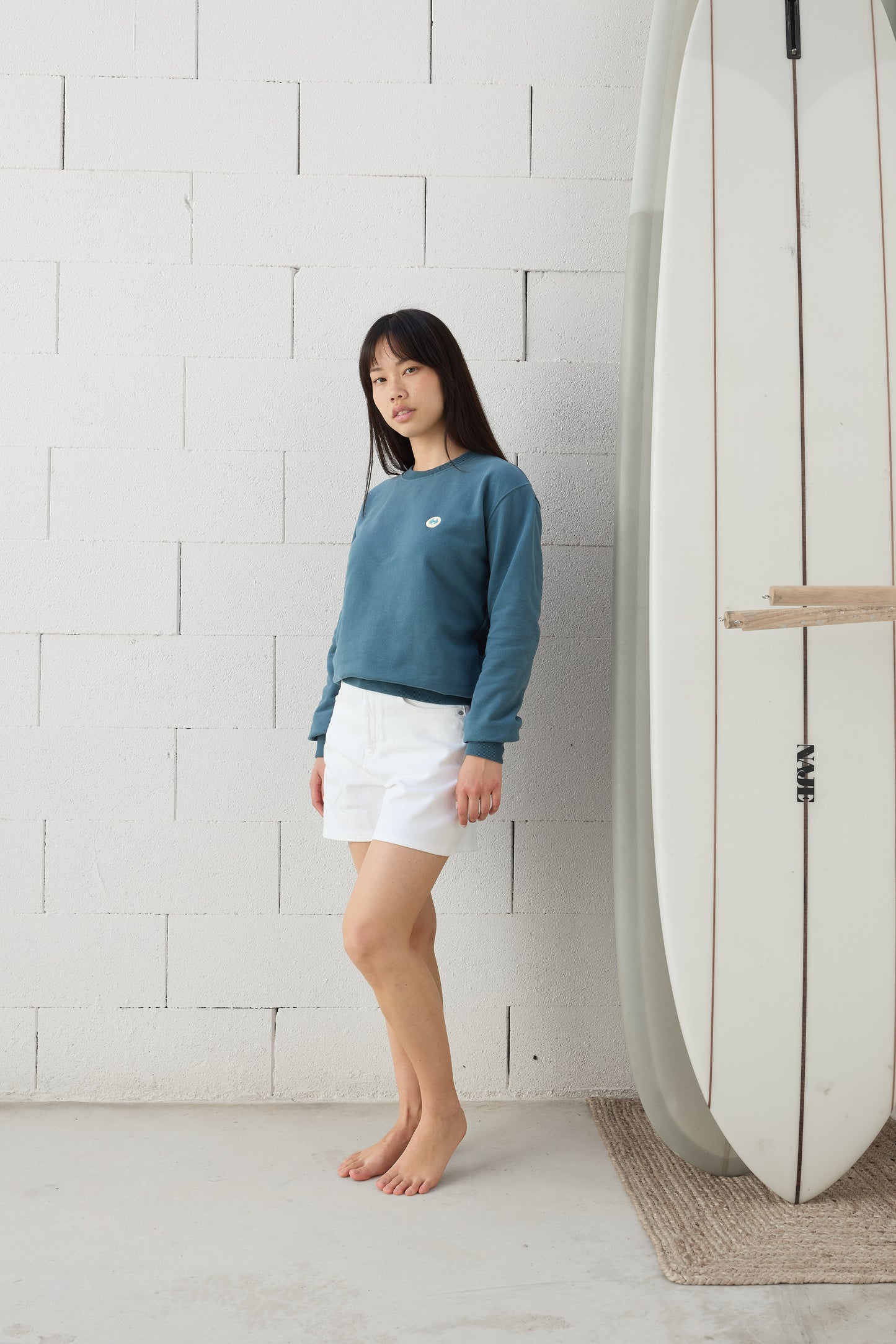 Sudadera Regular Fit Verde Oscuro