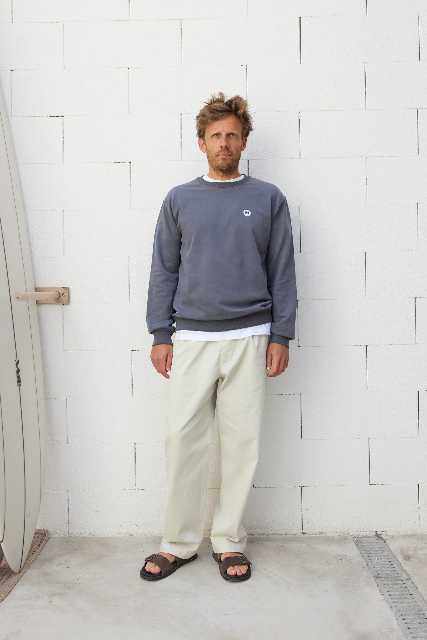 Sudadera Regular Fit - Gris