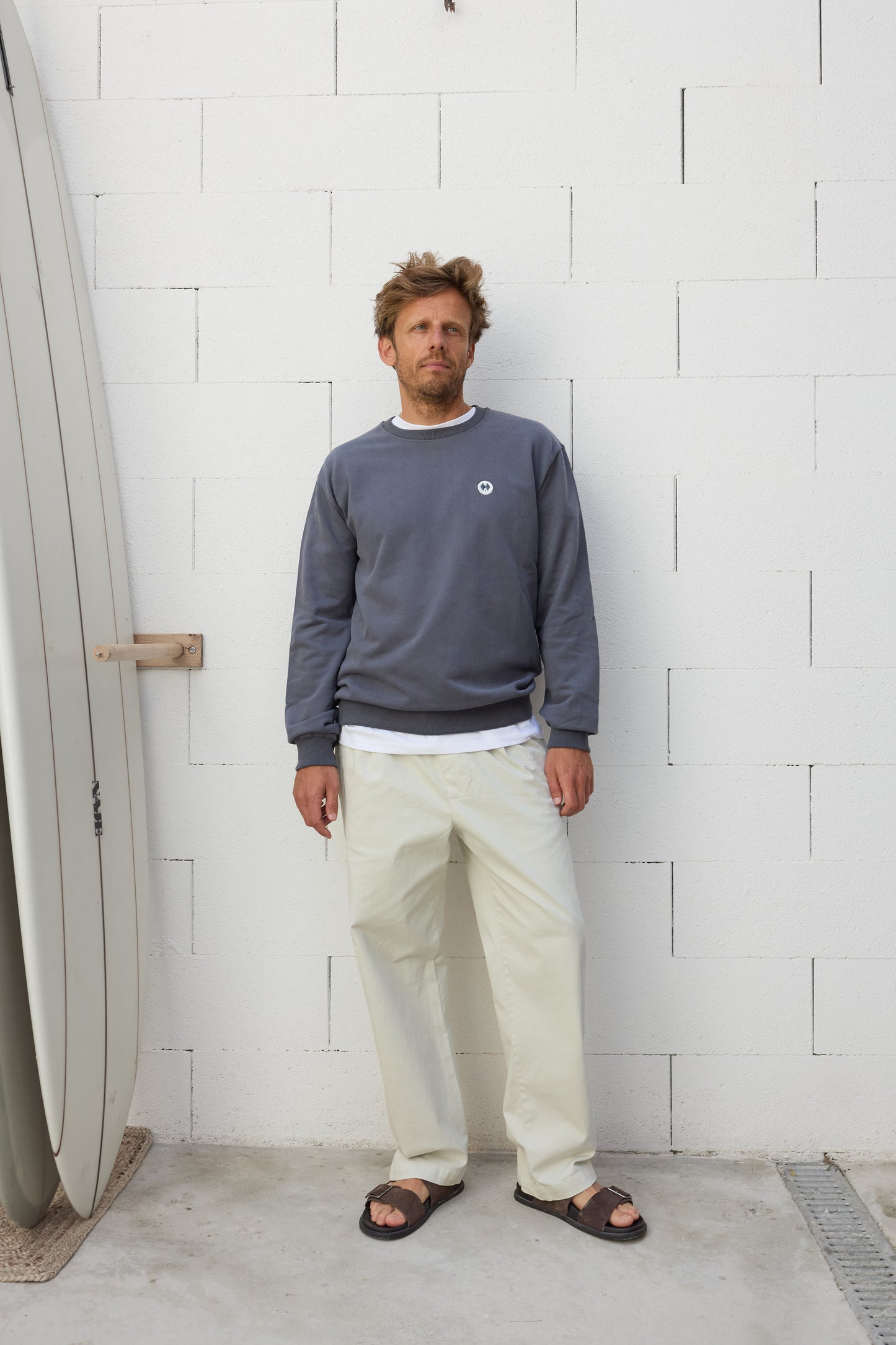 Sudadera Regular Fit - Gris