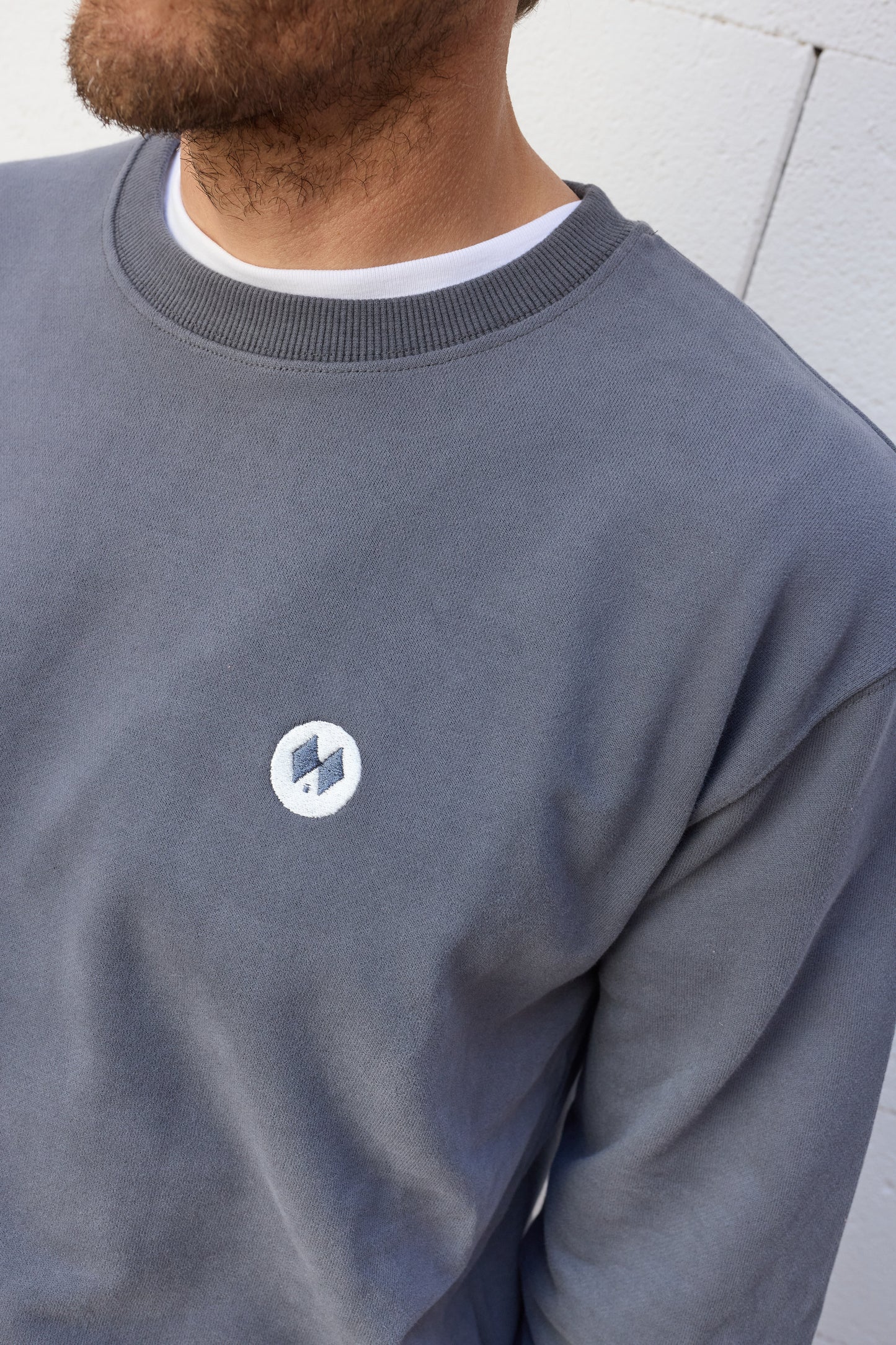 Sudadera Regular Fit - Gris