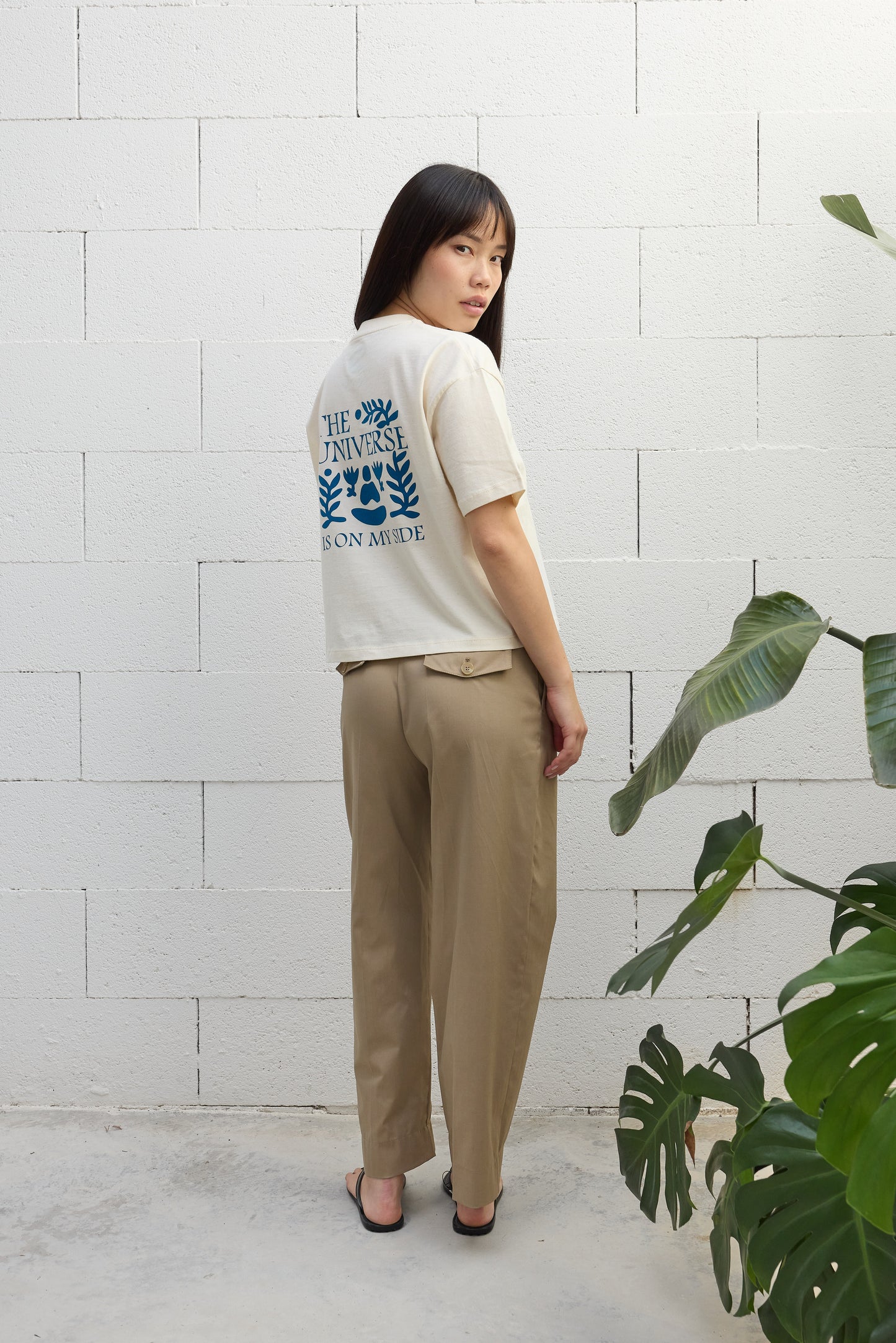 Camiseta Relaxed Fit Crudo