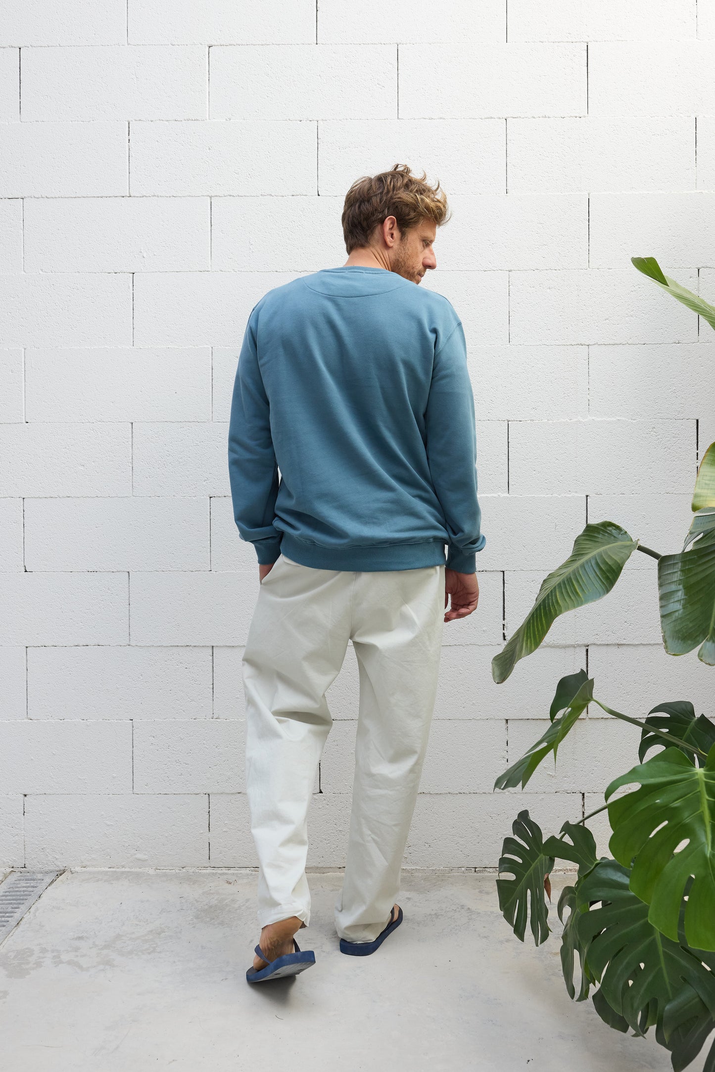 Sudadera Regular Fit Verde Oscuro