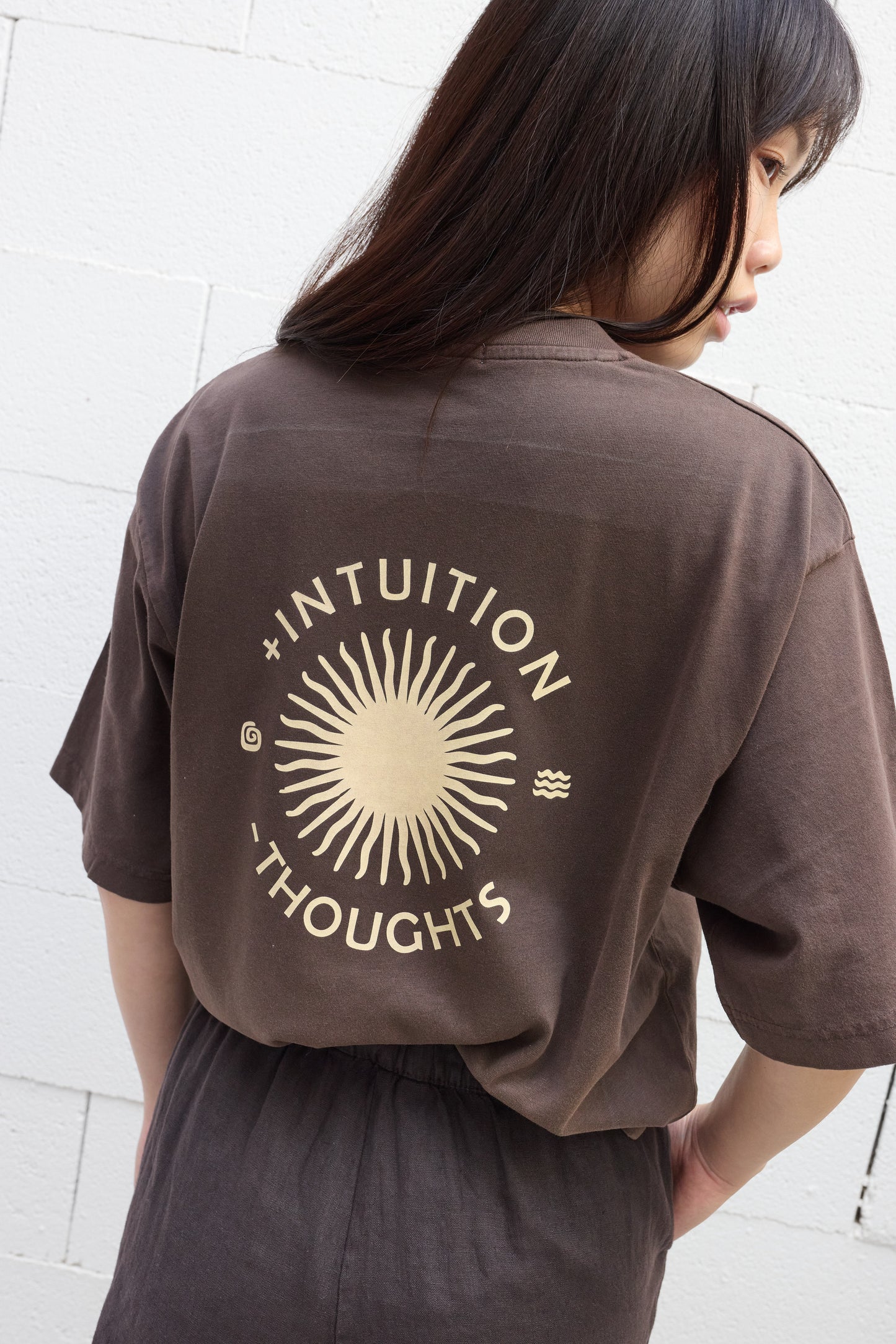 Camiseta Oversized Chocolate