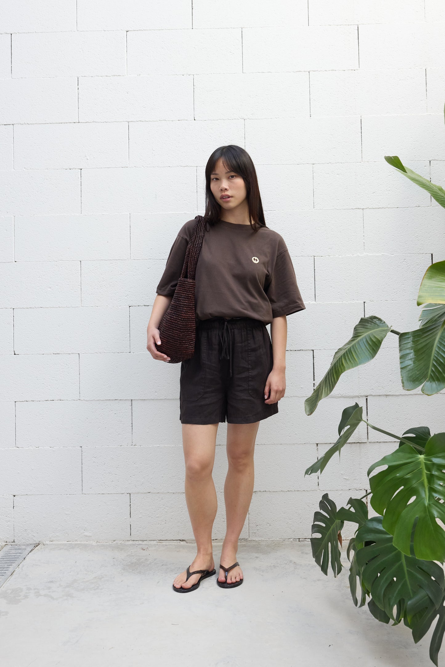 Camiseta Oversized Chocolate