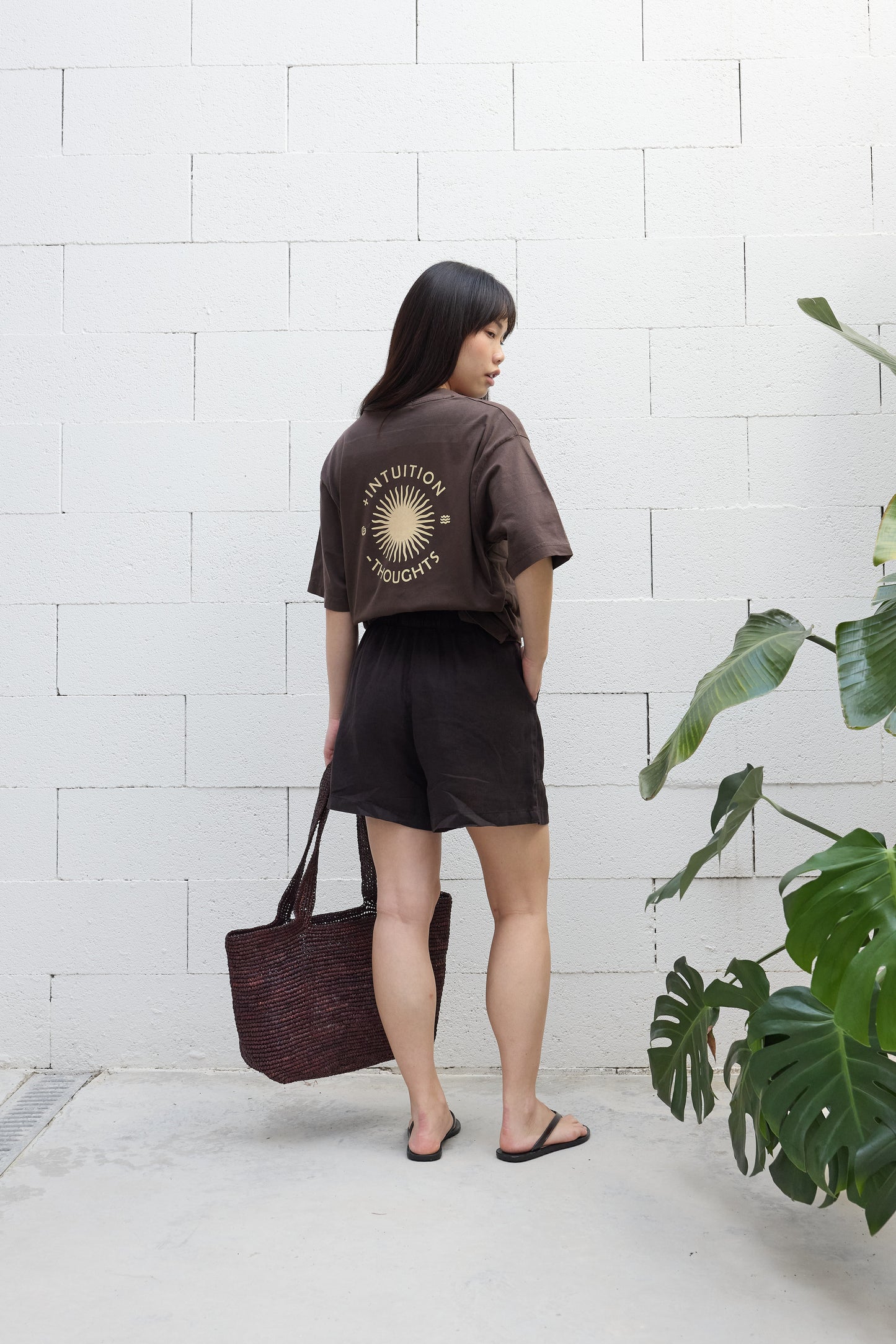Camiseta Oversized Chocolate