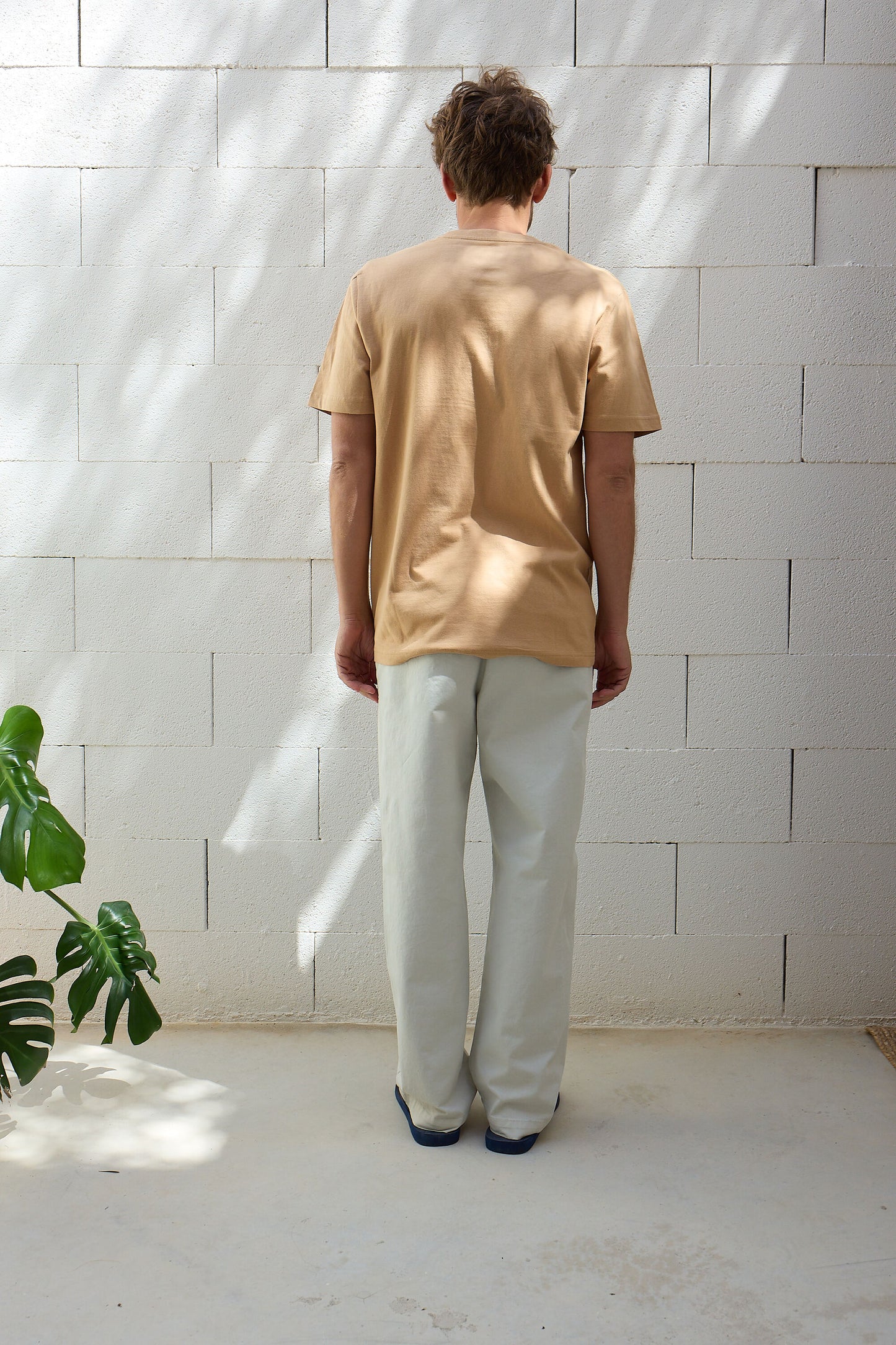 Camiseta Regular Fit Mostaza